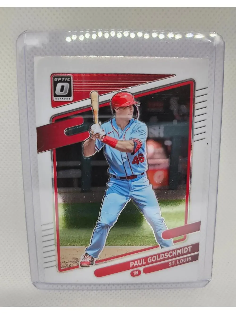 Paul Goldschmidt - 2021 Panini OPTIC insert - #194 - Cardinals - RAW Mint